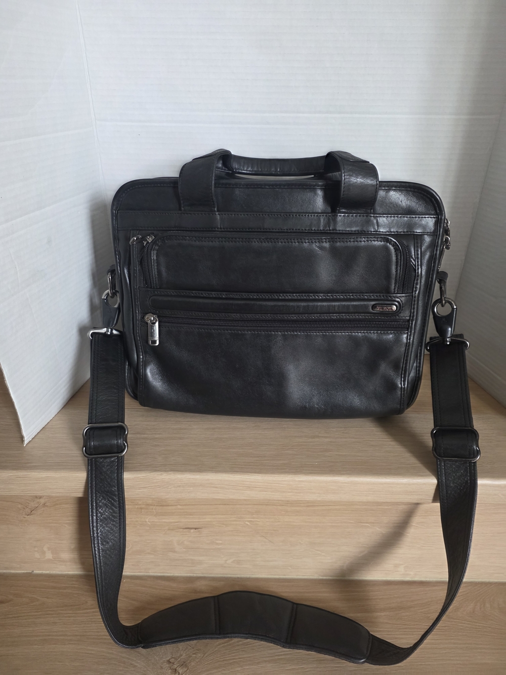 Tumi Alpha  Leather Laptop Briefcase -96121D4.